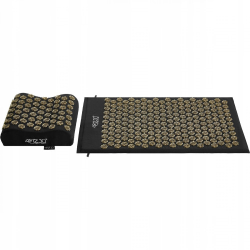 Мат для иглоукалывания  4FIZJO Ergo Mat Аппликатор Кузнецова Black/Gold - фото №4